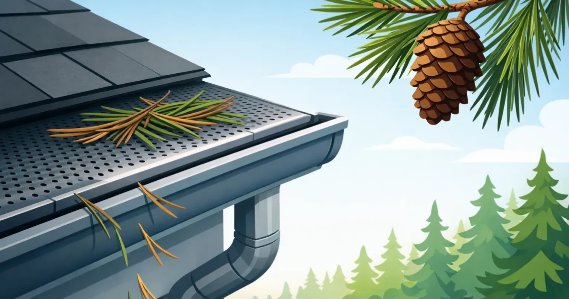Best Gutter Guards for Pine Needles