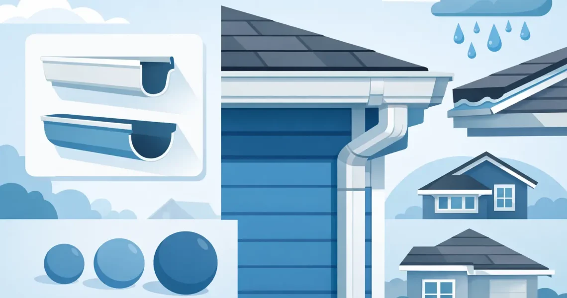 Best Gutter Size for Home: What Fits Best?