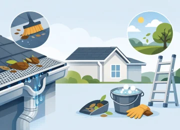 How Gutter Guards Reduce Cleaning Needs