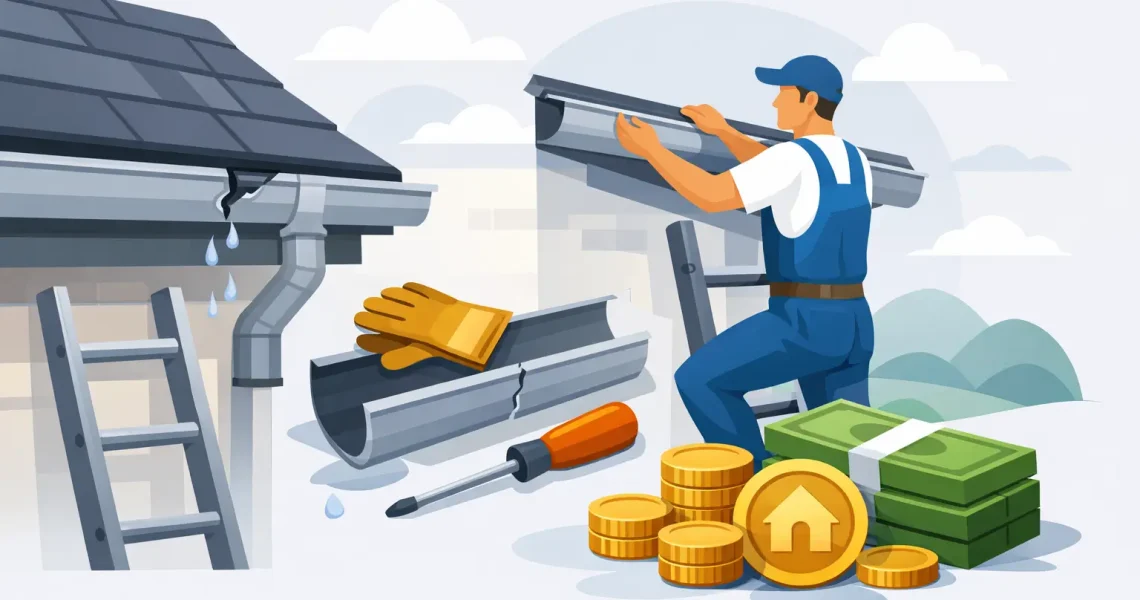 How Much Does Gutter Repair Cost?