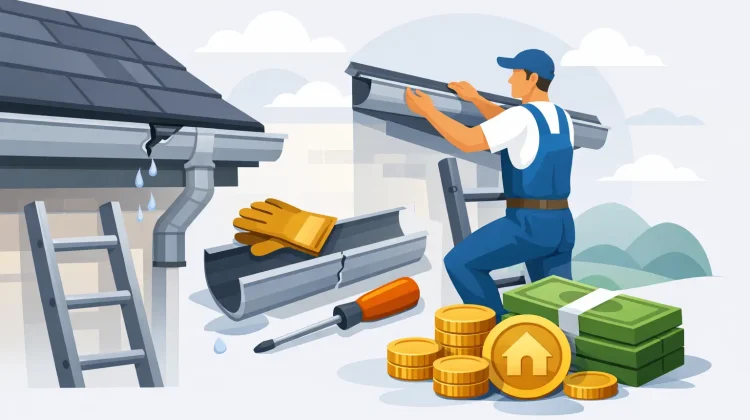 How much does gutter repair cost? Learn typical price ranges, what affects the bill, and when repair makes more sense than replacement.