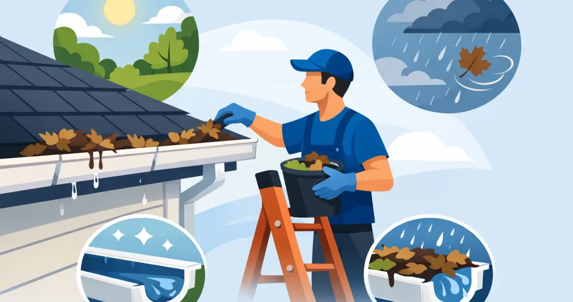 How Often Should Gutters Be Cleaned?