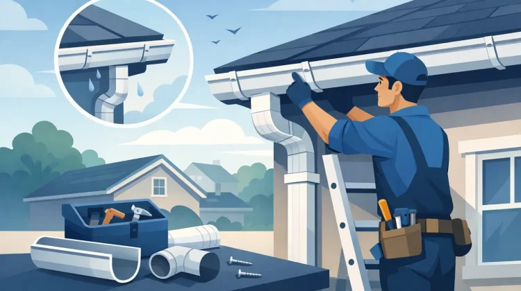 A residential gutter installation guide for homeowners who want better drainage, fewer repairs, and a system sized to protect roofs and foundations.