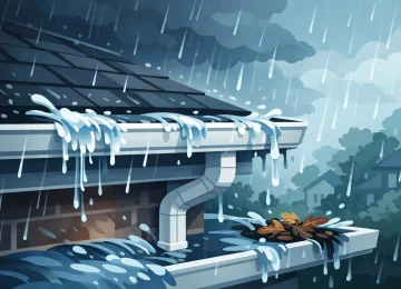 Why Gutters Overflowing in Heavy Rain Happen