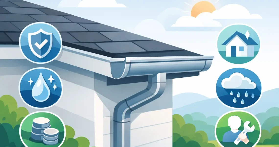 7 Benefits of Seamless Gutters