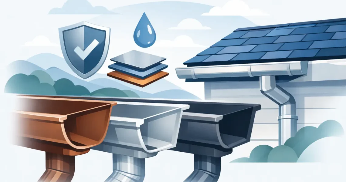 Best Gutter Materials for Durability
