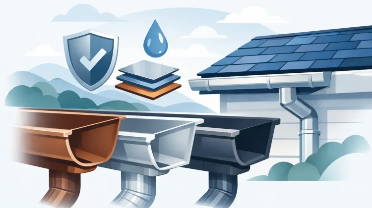 Compare the best gutter materials for durability, including aluminum, copper, steel, and vinyl, to choose the right long-lasting system.