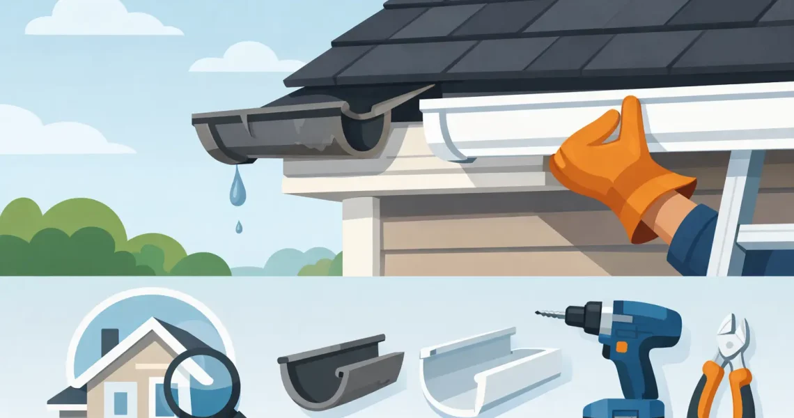 Homeowner Guide to Gutter Replacement
