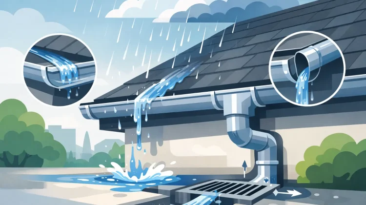 Learn how to improve roof drainage with practical fixes that protect your home or building from leaks, overflow, foundation, and siding damage.