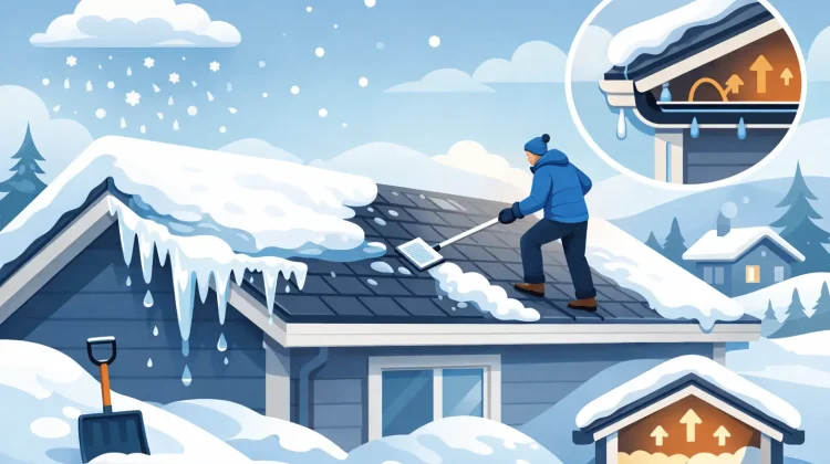 Learn how to prevent ice dams with practical roof, attic, and gutter fixes that help protect your home from leaks, damage, and winter stress.
