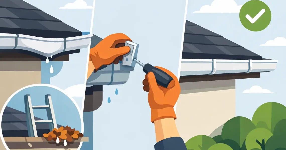How to Stop Gutter Sagging for Good