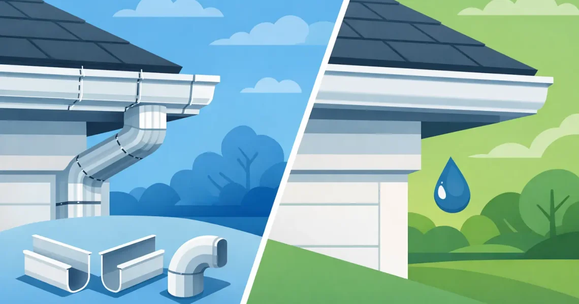 Sectional vs Seamless Gutters: Which Fits?