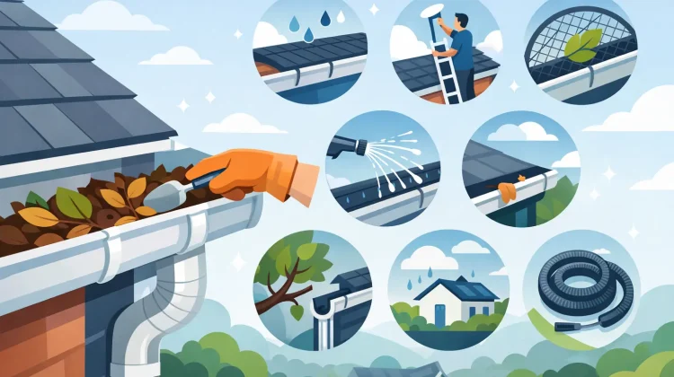 Learn the best ways to prevent gutter clogs and protect your roof, siding, and foundation with practical maintenance and gutter guard tips.