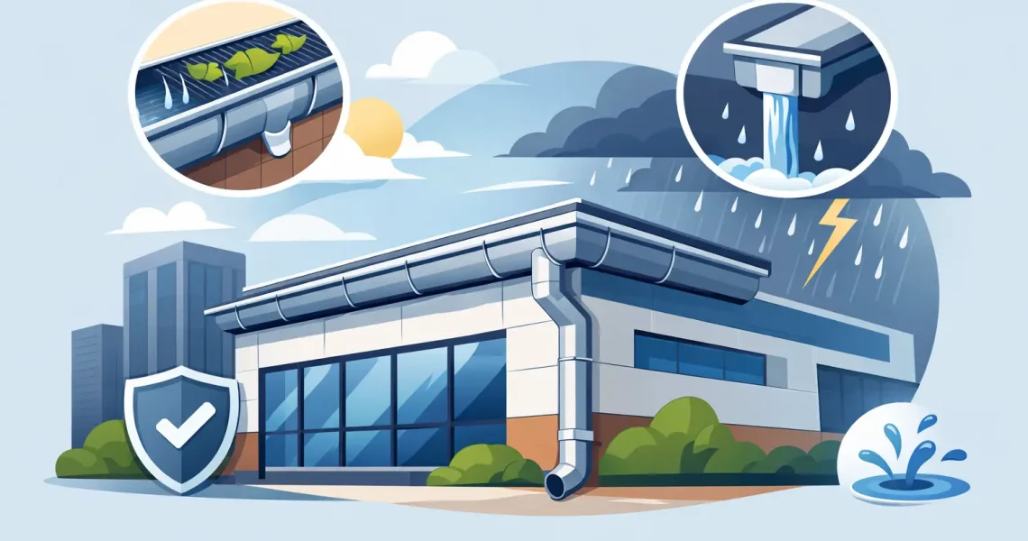 Best Commercial Gutter Systems for Lasting Protection