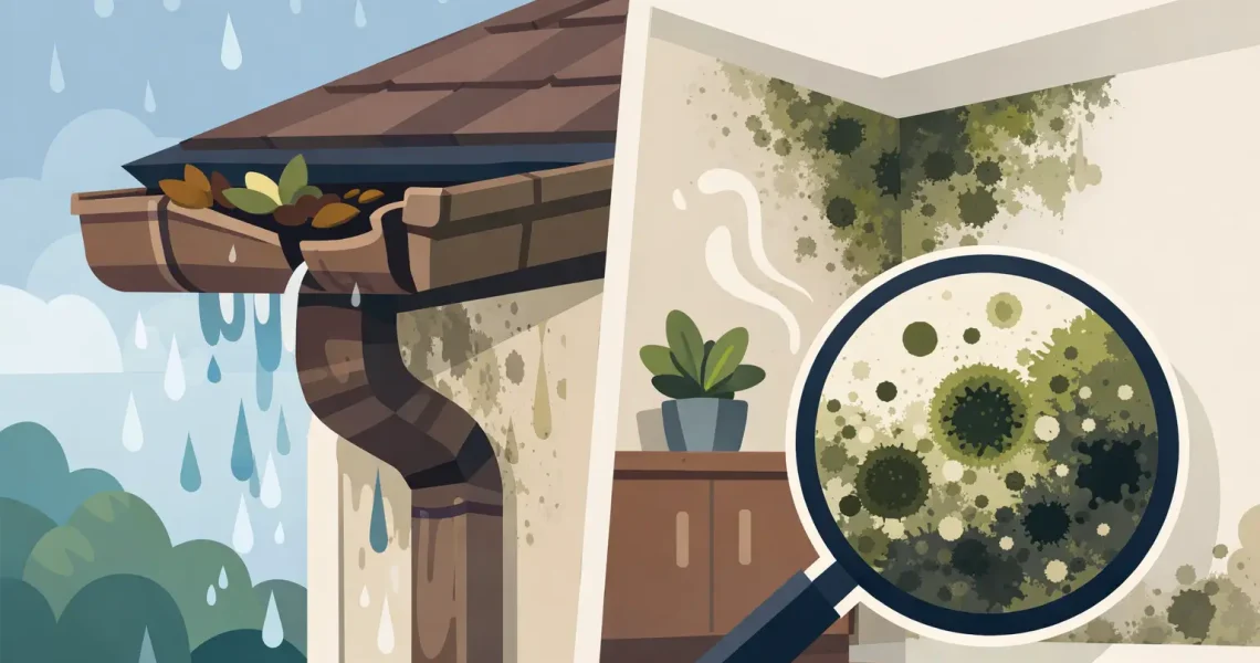 Can Damaged Gutters Cause Mold? Yes, Here’s How