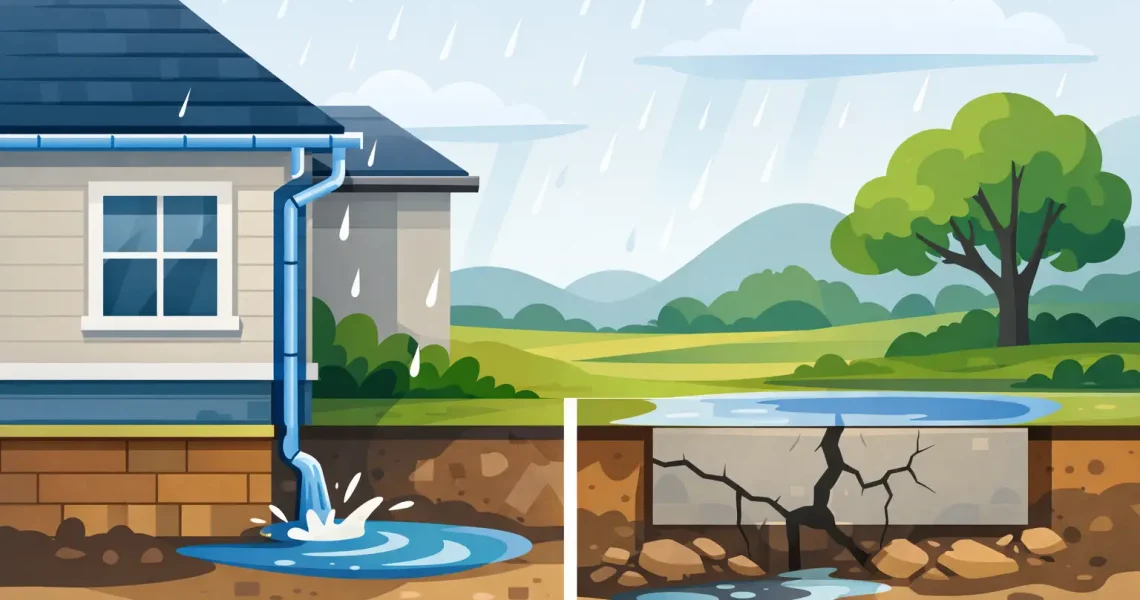 Do Gutters Protect Foundation Damage?