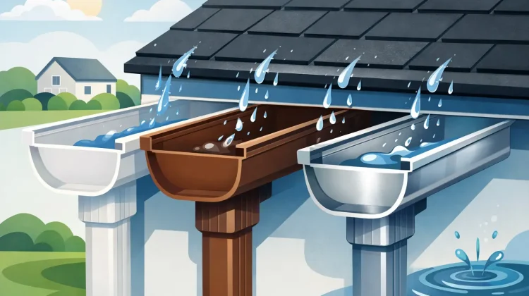 Use this gutter materials comparison to choose durable, properly sized drainage for New Jersey and Staten Island homes, businesses, and changing weather.