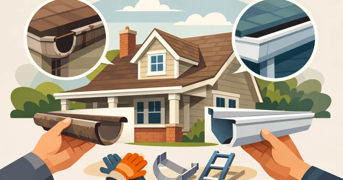 Best Gutters for Older Homes That Actually Fit