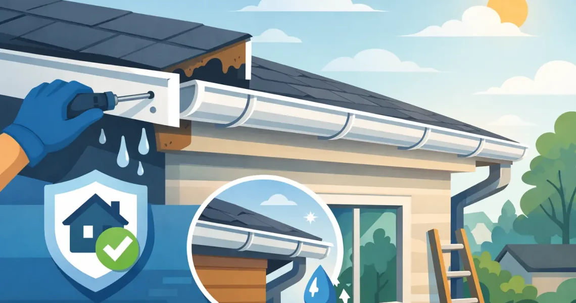 Gutter Fascia Repair That Protects Your Roofline