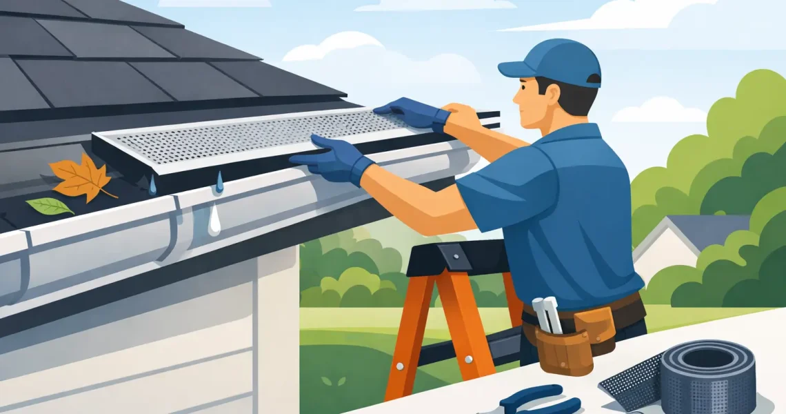 How to Install Gutter Guards the Right Way
