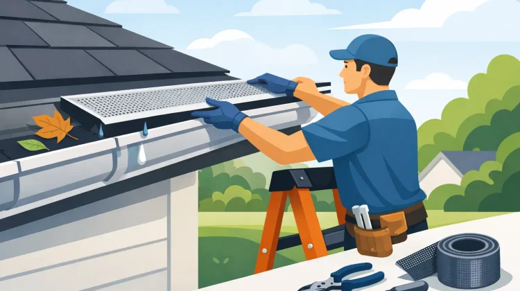 Learn how to install gutter guards safely, select the right style, and help protect your New Jersey or Staten Island property from clogs and overflow.