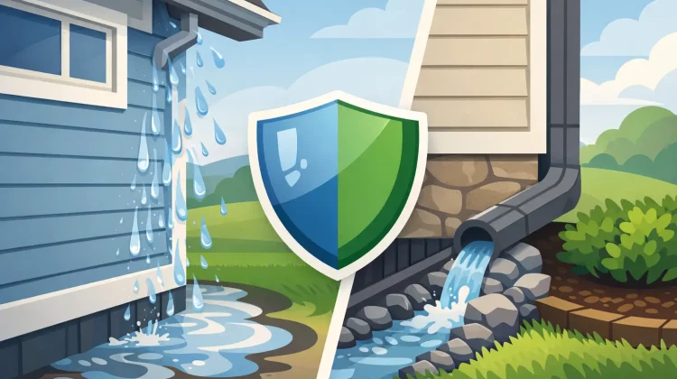 Learn how to protect siding from runoff with properly sized gutters, secure downspouts, and drainage checks that prevent stains and costly damage today.
