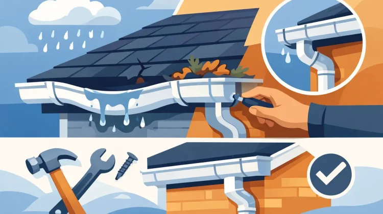 Why do gutters sag? Learn the common causes, warning signs, and repair options that protect your New Jersey or Staten Island property from water damage.