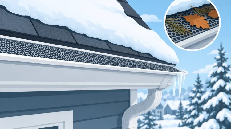 Are gutter guards good for winter? See how they reduce clogs, support drainage, and where snow and ice still require maintenance in New Jersey homes today.