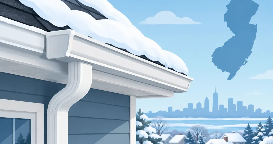 Best Gutters for Snow on New Jersey Homes