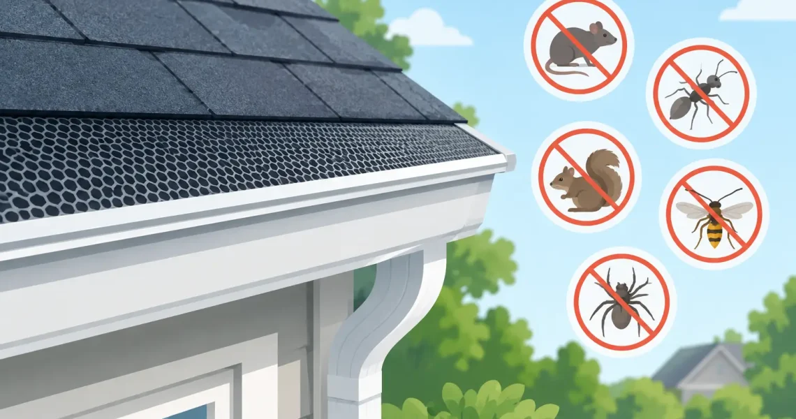 Do Gutter Guards Prevent Pests Around Your Home?