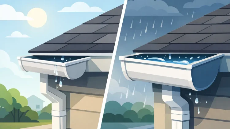 Compare oversized versus standard gutters to choose the right drainage capacity, downspouts, and protection for your New Jersey or Staten Island property.