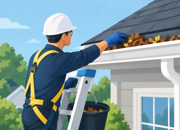 Guide to Gutter Cleaning Safety for Homeowners