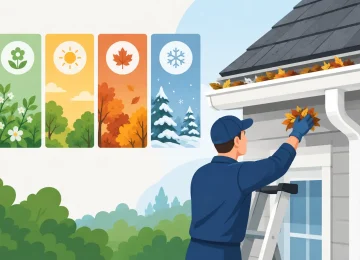 Gutter Maintenance Checklist for Every Season